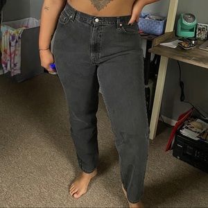 Vintage black Levis jeans
